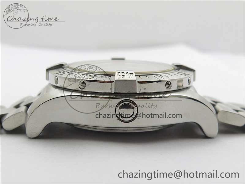 EasyCare Seawolf 45mm SS B50 1:1 Best Edition SuperLumed Black Dial Numeral Markers on SS Bracelet A2824(Super Thick Crystal) 5567