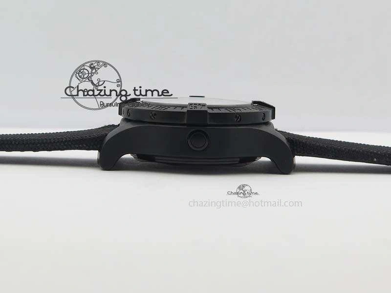 Seawolf DLC Best Edition Superlumed Black Dial On Nylon Strap A2836 (Super Thick Crystal) Efficient 5750