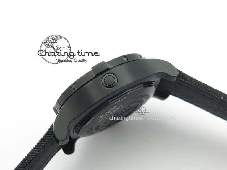 Seawolf DLC Best Edition Superlumed Black Dial On Nylon Strap A2836 (Super Thick Crystal) Efficient 5750