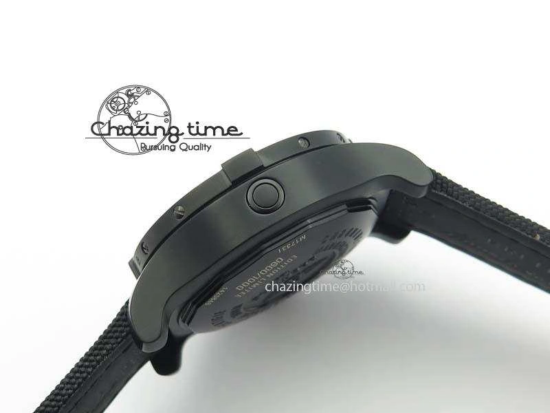 Seawolf DLC Best Edition Superlumed Black Dial On Nylon Strap A2836 (Super Thick Crystal) Efficient 5750