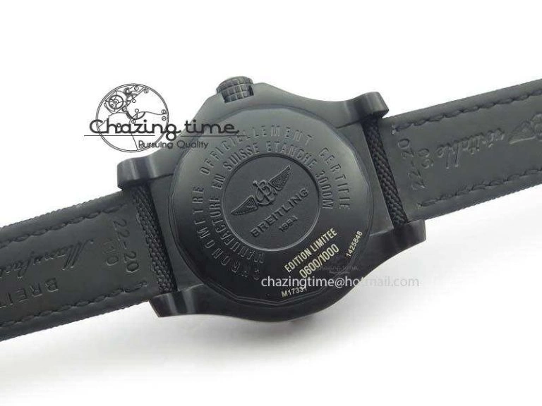 Seawolf DLC Best Edition Superlumed Black Dial On Nylon Strap A2836 (Super Thick Crystal) Efficient 5750