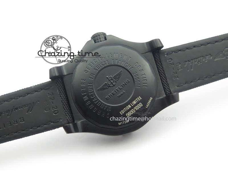 Seawolf DLC Best Edition Superlumed Black Dial On Nylon Strap A2836 (Super Thick Crystal) Efficient 5750