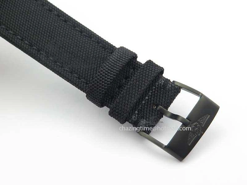 Seawolf DLC Best Edition Superlumed Black Dial On Nylon Strap A2836 (Super Thick Crystal) Efficient 5750