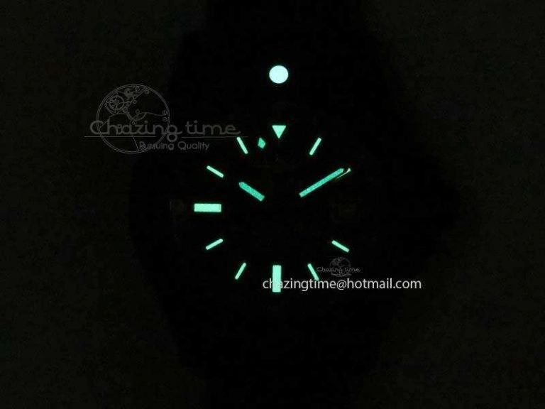 Seawolf DLC Best Edition Superlumed Black Dial On Nylon Strap A2836 (Super Thick Crystal) Efficient 5750