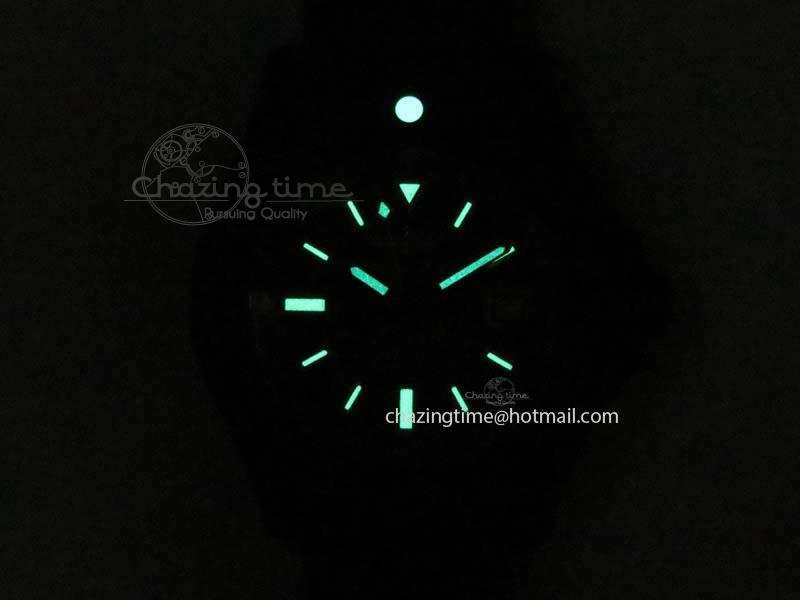 Seawolf DLC Best Edition Superlumed Black Dial On Nylon Strap A2836 (Super Thick Crystal) Efficient 5750