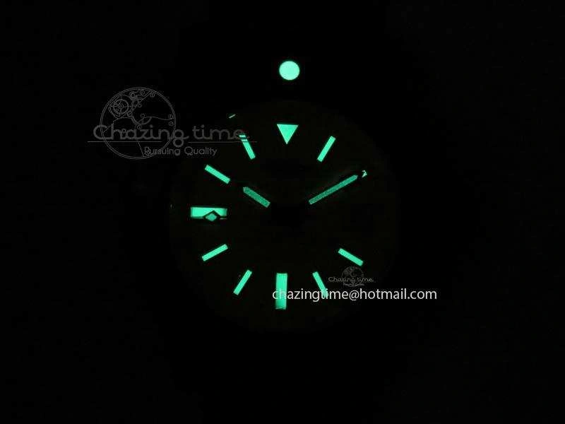 Elegant Seawolf DLC Best Edition Superlumed Yellow Dial On Leather Strap A2836 (Super Thick Crystal) 5752