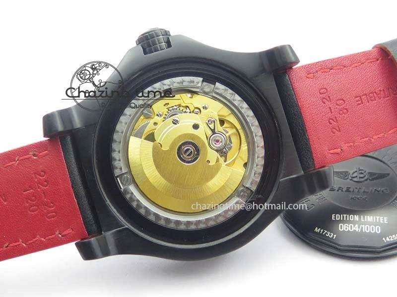 Elegant Seawolf DLC Best Edition Superlumed Yellow Dial On Leather Strap A2836 (Super Thick Crystal) 5752