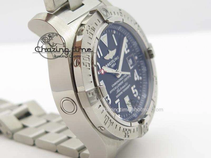 Resilient Seawolf H-Maker Best Edition Black Dial On SS Bracelet A 5784
