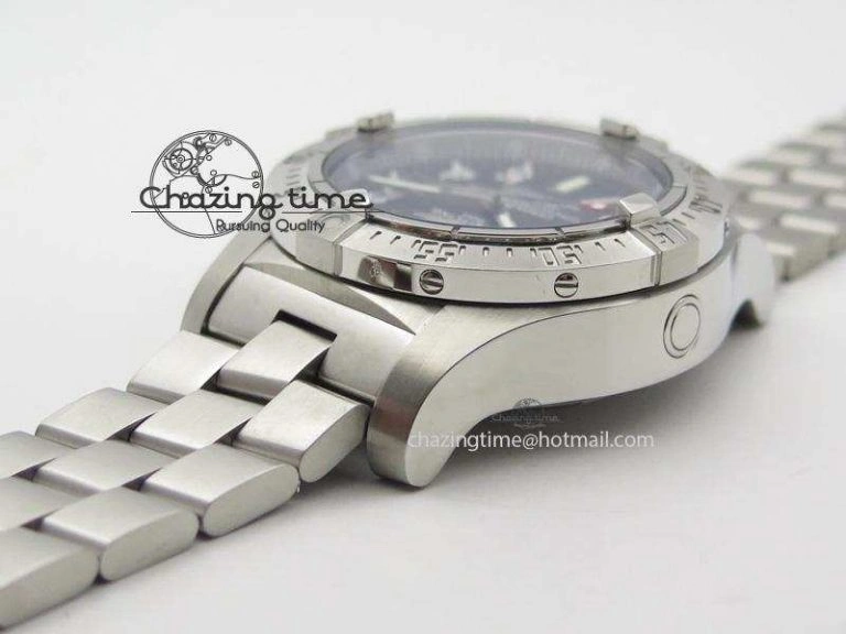 Resilient Seawolf H-Maker Best Edition Black Dial On SS Bracelet A 5784