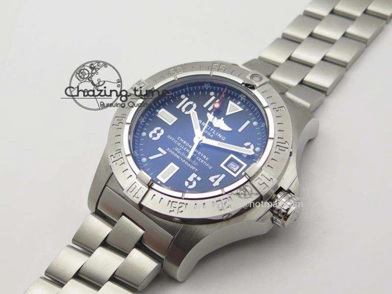 Resilient Seawolf H-Maker Best Edition Black Dial On SS Bracelet A 5784