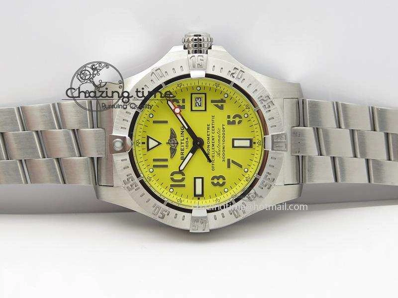 Seawolf H-Maker Best Edition Yellow Dial On SS Bracelet A Snug 5785