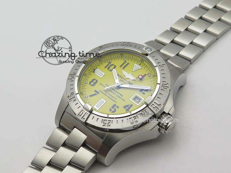 Seawolf H-Maker Best Edition Yellow Dial On SS Bracelet A Snug 5785