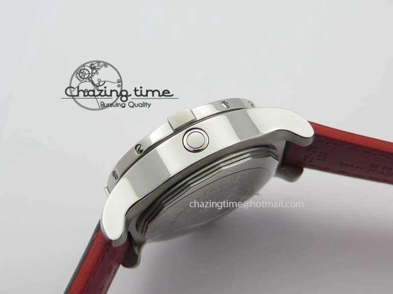 Seawolf SS 1:1 Best Edition Superlumed Black Numeral Dial On Leather Strap A UrbanStyle 5756