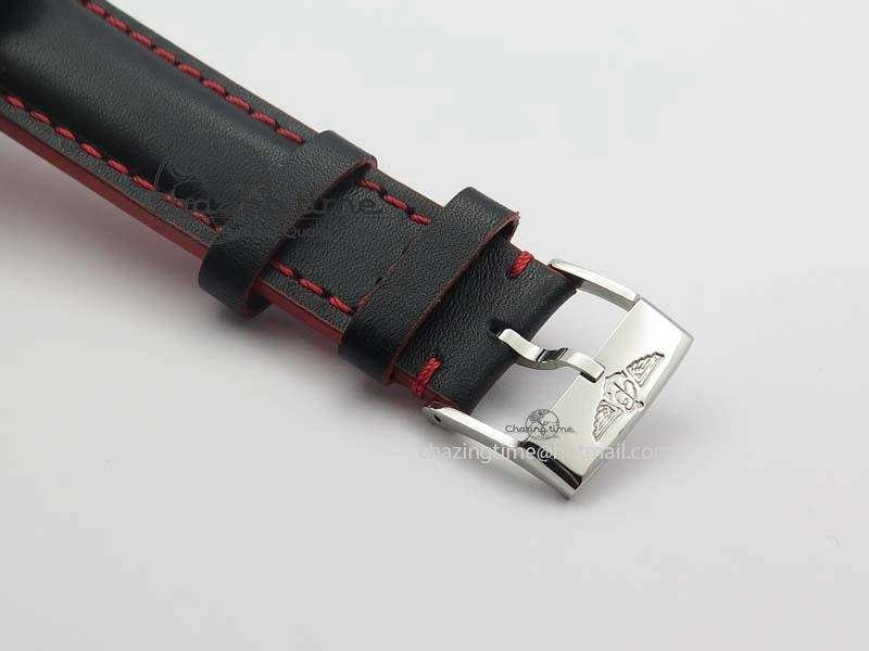 Seawolf SS 1:1 Best Edition Superlumed Black Numeral Dial On Leather Strap A UrbanStyle 5756