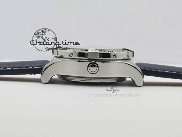 Seawolf SS 1:1 Best Edition Superlumed Black Sticks Dial On Leather Strap A WeatherProof 5753