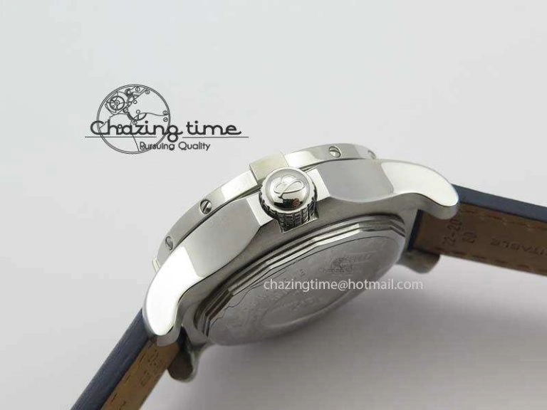 Seawolf SS 1:1 Best Edition Superlumed Black Sticks Dial On Leather Strap A WeatherProof 5753