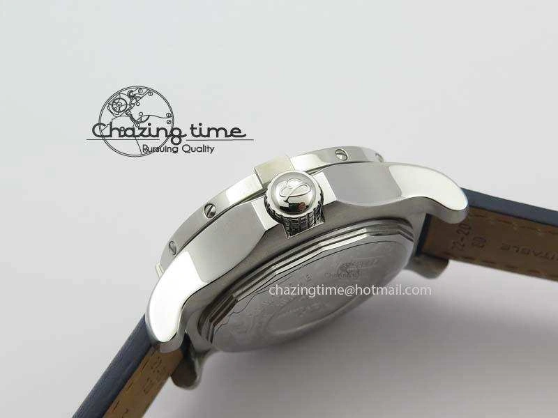 Seawolf SS 1:1 Best Edition Superlumed Black Sticks Dial On Leather Strap A WeatherProof 5753