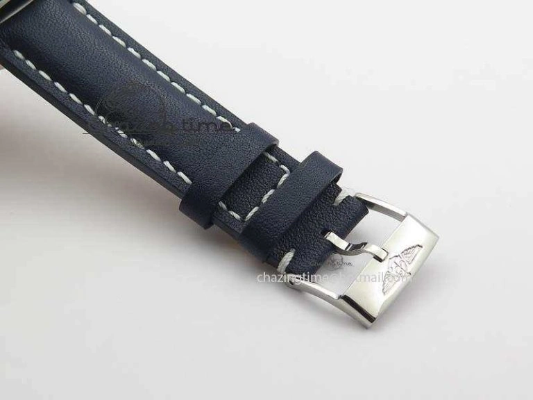 Seawolf SS 1:1 Best Edition Superlumed Black Sticks Dial On Leather Strap A WeatherProof 5753