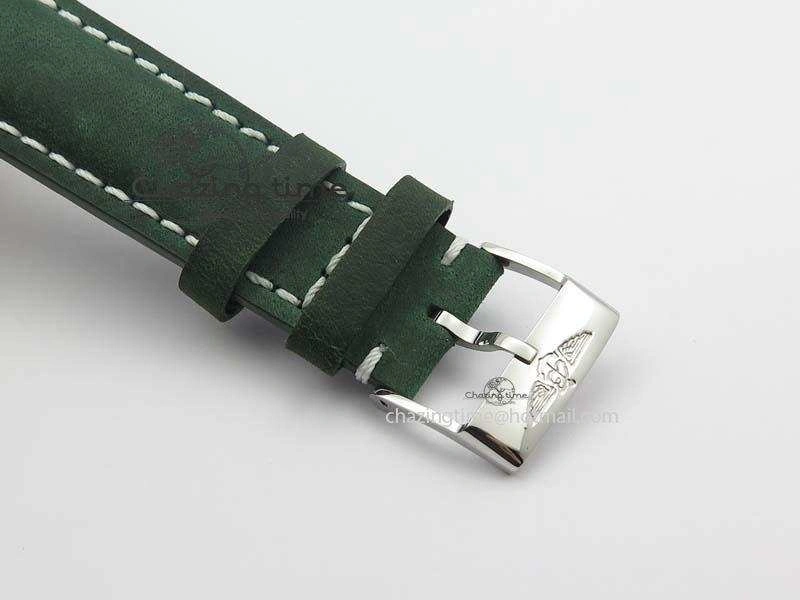 Seawolf SS 1:1 Best Edition Superlumed Yellow Numeral Dial On Leather Strap A FastDry 5755