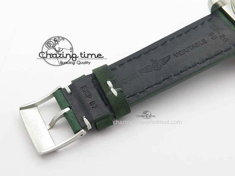 Seawolf SS 1:1 Best Edition Superlumed Yellow Numeral Dial On Leather Strap A FastDry 5755