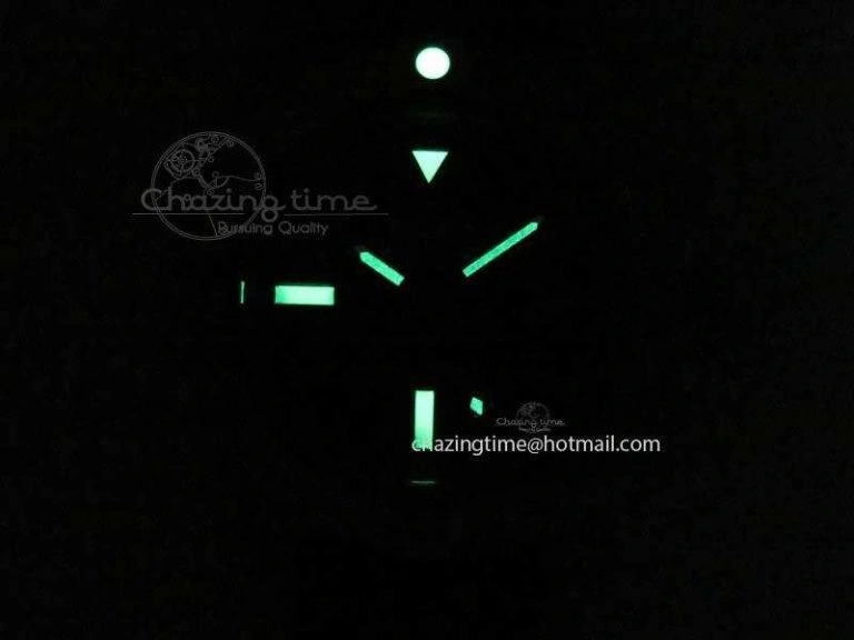 Seawolf SS 1:1 Best Edition Superlumed Yellow Numeral Dial On Leather Strap A FastDry 5755
