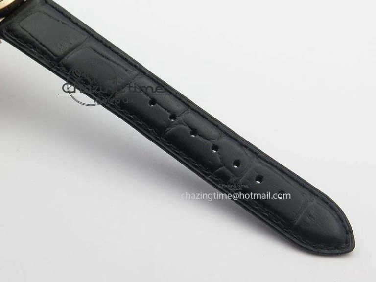 HighQuality Senator Excellence RG Cream Dial On Black Leather Strap A 6641