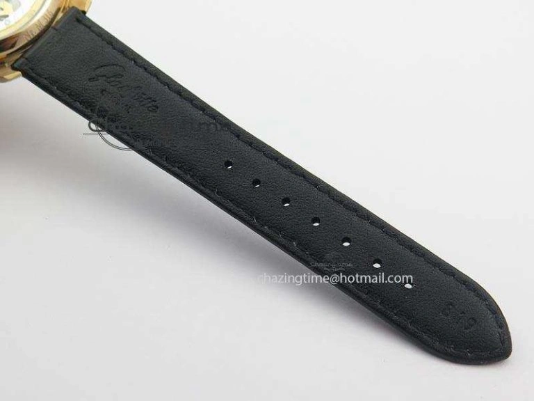 HighQuality Senator Excellence RG Cream Dial On Black Leather Strap A 6641