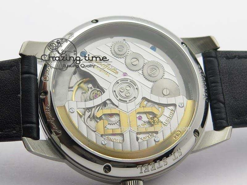 Senator Excellence SS Cream Dial On Black Leather Strap A Sophisticated 6646