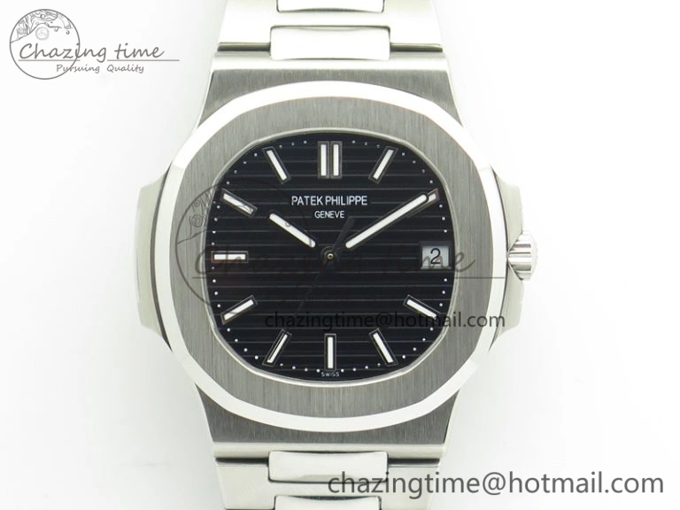 Durable Senator Sixties SS Blue Dial On Black Leather Strap A 6651