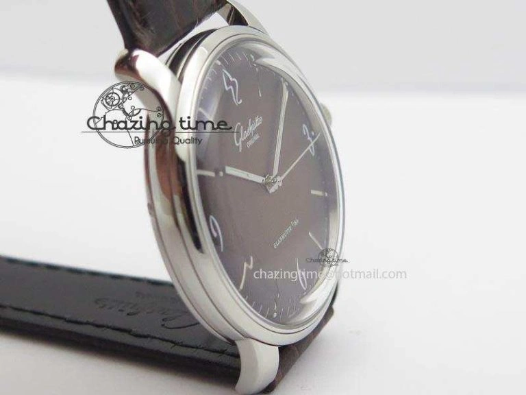 Senator Sixties SS Brown Dial On Brown Leather Strap A Lightweight 6648