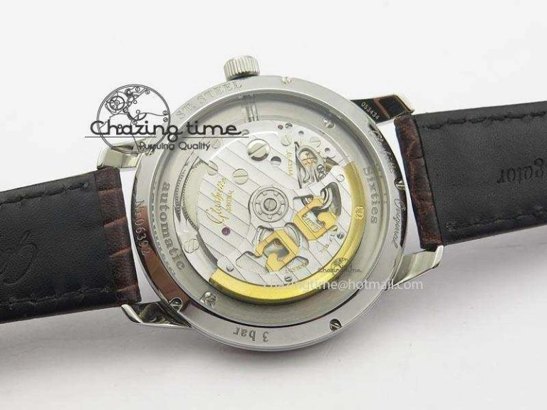 Senator Sixties SS Brown Dial On Brown Leather Strap A Lightweight 6648