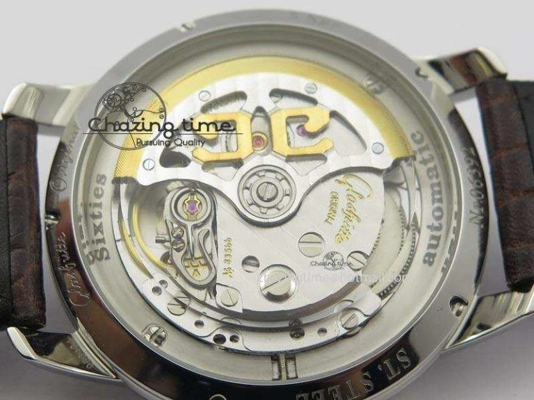 Senator Sixties SS Brown Dial On Brown Leather Strap A Lightweight 6648