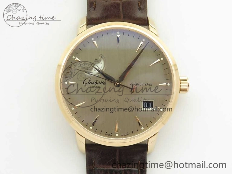 UrbanStyle Senator Sixties SS Gold Dial On Black Leather Strap A 6649