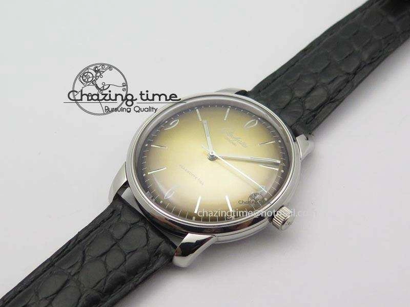 UrbanStyle Senator Sixties SS Gold Dial On Black Leather Strap A 6649