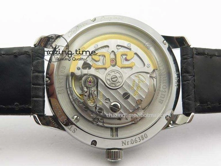 UrbanStyle Senator Sixties SS Gold Dial On Black Leather Strap A 6649