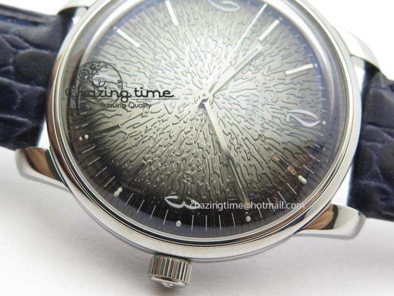 Bold Senator Sixties SS Gray Dial On Blue Leather Strap A 6652