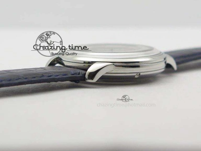 Bold Senator Sixties SS Gray Dial On Blue Leather Strap A 6652