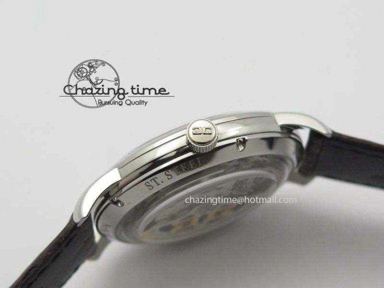 UrbanChic Senator Sixties SS Red Dial On Brown Leather Strap A 6647