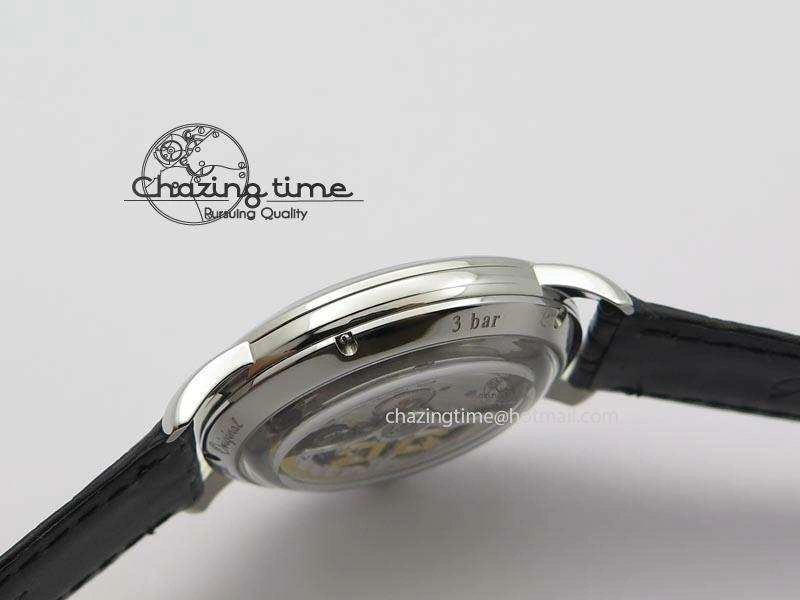 Senator Sixties SS White Dial On Black Leather Strap A Lightweight 6654