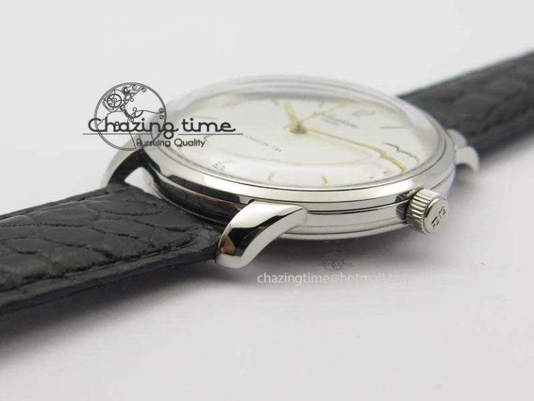 Senator Sixties SS White Dial On Black Leather Strap A Lightweight 6654