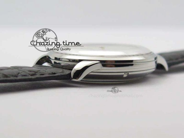 Senator Sixties SS White Dial On Black Leather Strap A Lightweight 6654