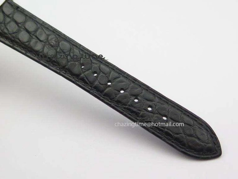 Senator Sixties YG Black Dial On Black Leather Strap A UrbanChic 6650