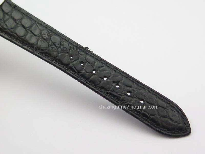 Senator Sixties YG Black Dial On Black Leather Strap A UrbanChic 6650