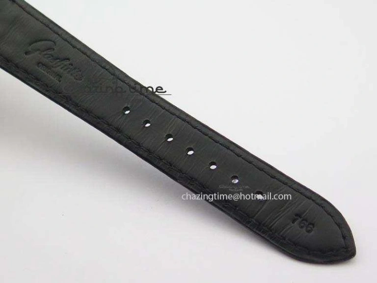 Senator Sixties YG Black Dial On Black Leather Strap A UrbanChic 6650