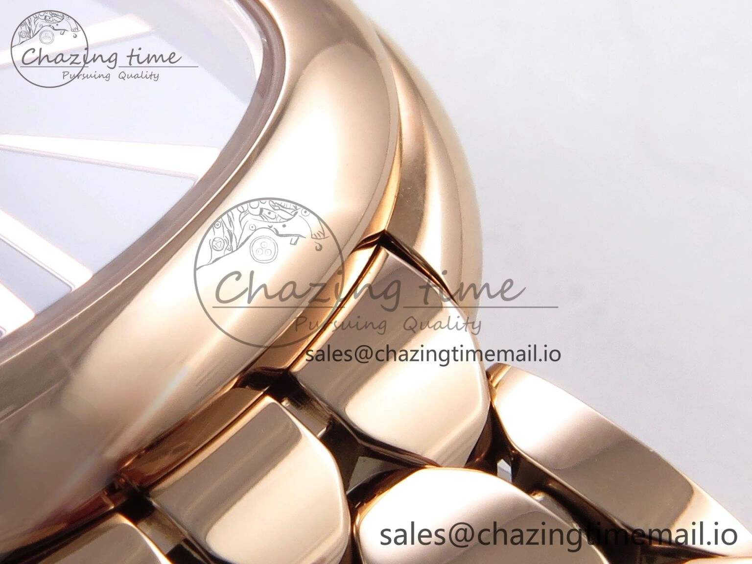Serpenti Seduttori Watch RG BVF 1:1 Best Edition Black Dial on RG Bracelet Swiss Quartz EasyCare 5816
