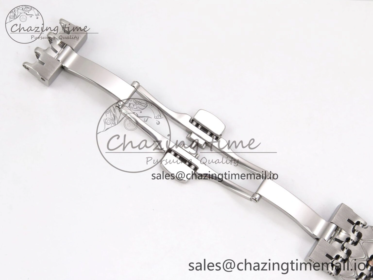 NewStyle Serpenti Seduttori Watch RG SS BVF 1:1 Best Edition Black Dial Diamonds Bezel on RG SS Bracelet Swiss Quartz 5811