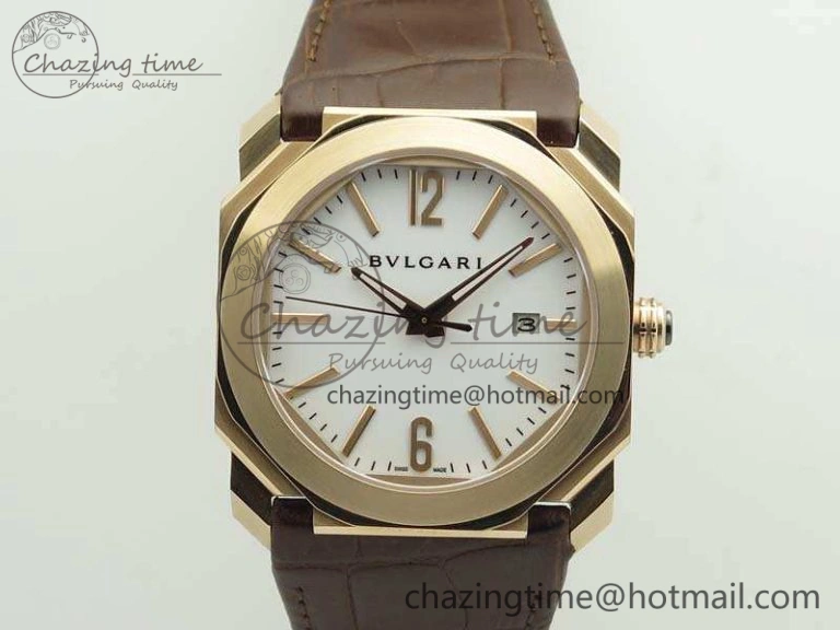 NewStyle Serpenti Seduttori Watch RG SS BVF 1:1 Best Edition Black Dial on RG SS Bracelet Swiss Quartz 5810