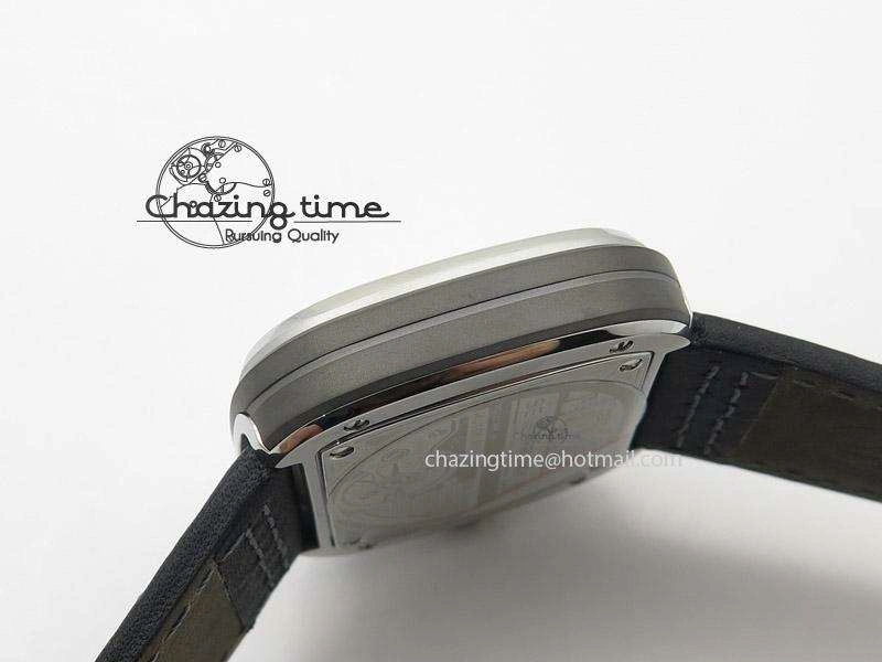 SevenFriday M1-1 SWF 1:1 Best Edition Silver Dial on Black Leather Strap Miyota SmartChoice 9653