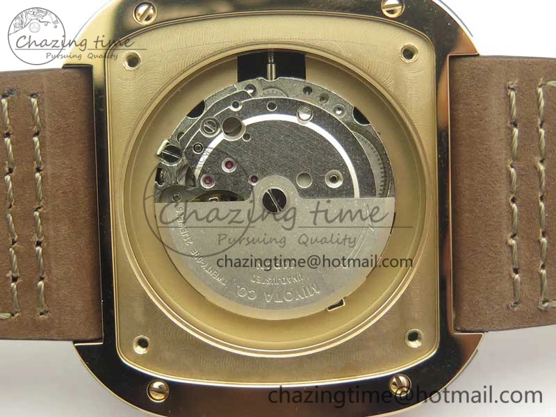 SevenFriday M2-02 SVF 1:1 Best Edition Black Dial On Brown Leather Strap Miyota 8215 (Free Rubber Strap TravelReady 9628