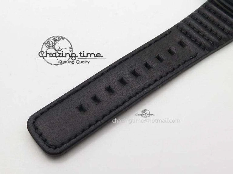 SevenFriday M2-1 SWF 1:1 Best Edition Black Dial on Black Leather Strap Miyota Flexible 9648